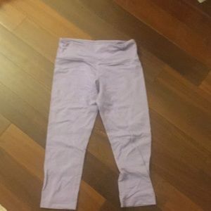 Cropped purple winder unders